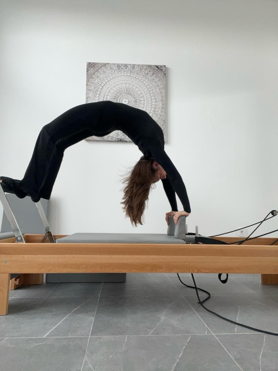 Vanja na pilates reformeru