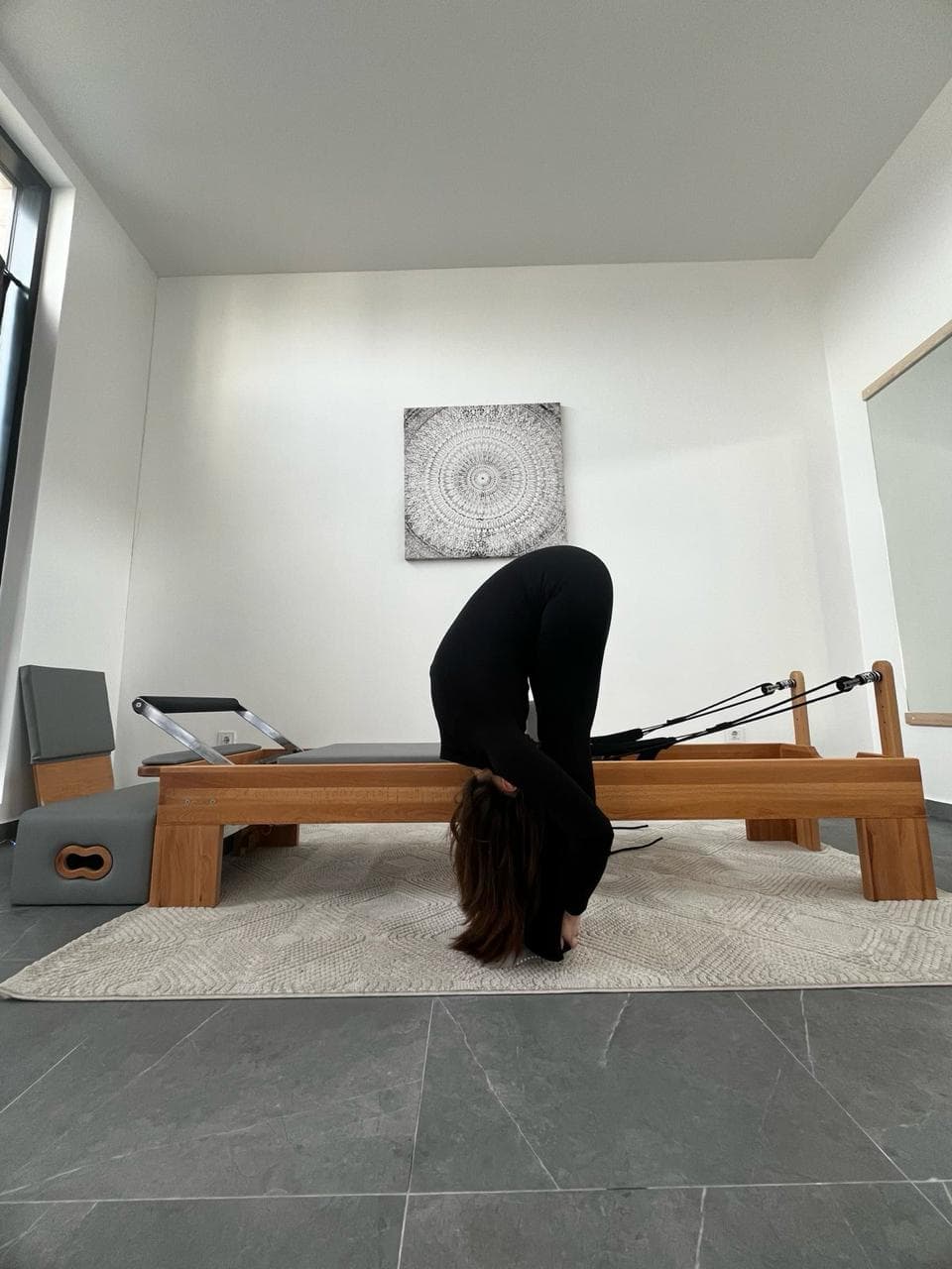 Pilates reformer vežba